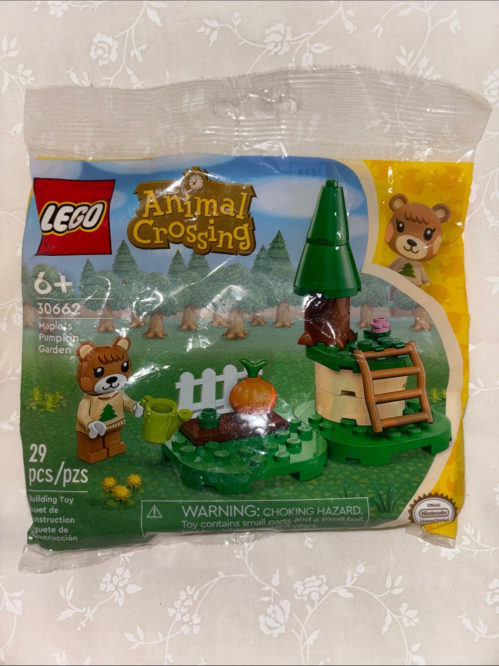 LEGO Animal Crossing Maple Pumpkin Garden Playset - Green, Brown, Orange